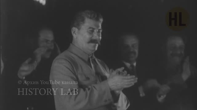 Речь Сталина на открытии метро 15 мая 1935 года [HD 1080p].