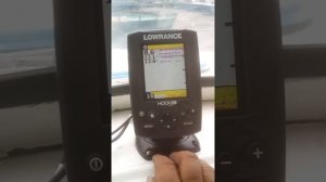 Эхолот Lowrans Hook 3x работа на воде