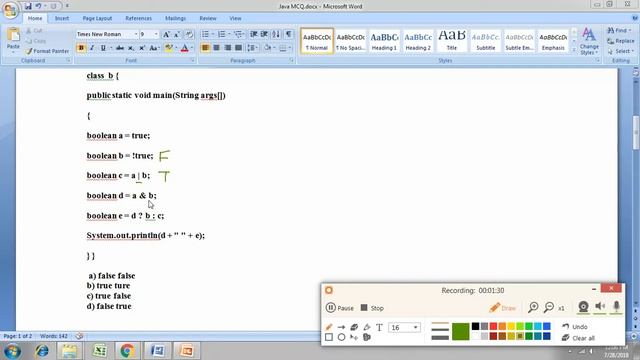Java Boolean and logical operator example in tamil|core java in tamil |java tamil tutorial смотреть онлайн