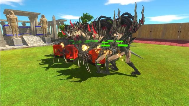 Who Is The Strongest Demon - Titanus Red VS Black Demon - Animal Revolt Battle Simulator смотреть онлайн