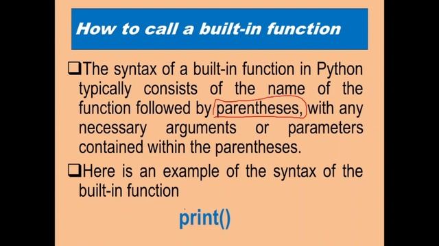 Python Built-in Functions| Python Tutorial in Urdu | Hindi