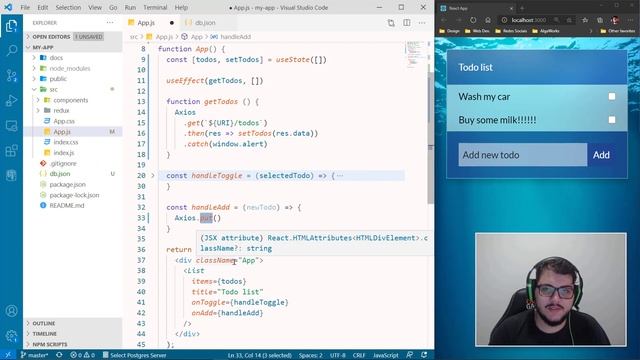 API REST em segundos para seus projetos React смотреть онлайн