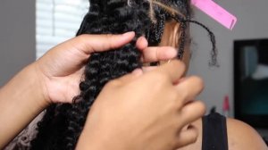 Easy Butterfly Locs Tutorial | Best Knotless Crochet Locs | ft. Outre Bonita Locs 30"