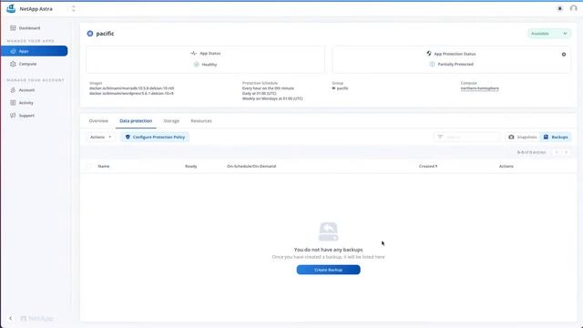 User Interface DEMO - Astra for Azure NetApp Files + Azure Kubernetes Service смотреть онлайн