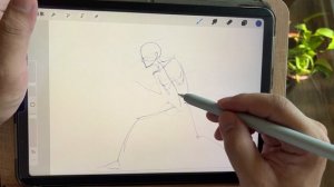 「Procreate 早晨素描」49 動態練習Dynamic exercises