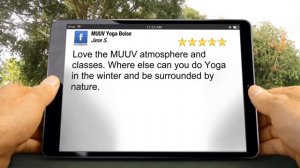 MUUV Yoga Boise Terrific 5 Star Review