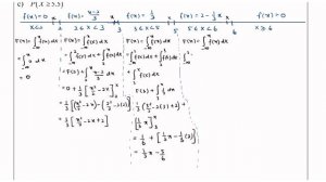 Cumulative Distribution Function for a Continuous Random Variable part 4