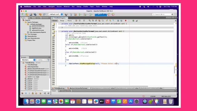 Ticket booking form in Java NetBeans | itxperts смотреть онлайн