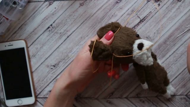 Тонировка Оформление Мишки тедди Примитивы Игрушка своими руками смотреть онлайн