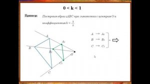 Гомотетия. Подобие фигур