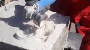 Использование универсальных алмазных свёрл и коронок "ЗУБР" для УШМ арт.29865