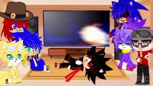 Sonic The Hedgehog reacts to Metallix Vs Sonic.EXE