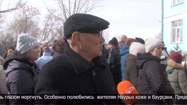 Наурыз коже и баурсаками угощали гостей в средней школе №42 в Наурыз мейрамы смотреть онлайн