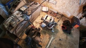 испытание мотора от стиралки на электро самокат