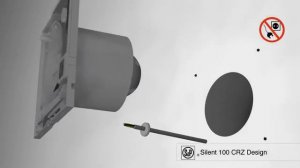 Silent 100 CRZ Design вентилятор с таймером   простая установка