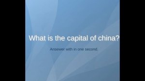 China capital city