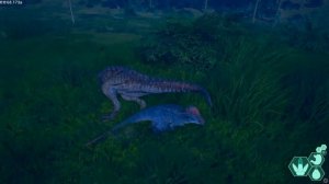Pachy and Carno 1v2, 2v1 - The isle - Evrima update#4