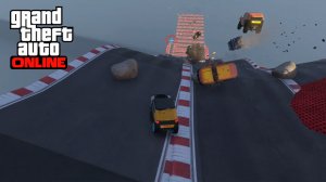 Спуск русские дороги с мусором  в GTA V OnLine