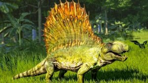 Диметродон и его парус.