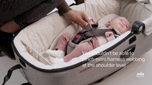 Joie Signature calmi™ R129 | How to Install Your Lie flat Car Cot