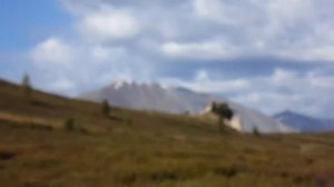 Выход  с Оройского перевала на плато