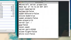 How to Setup a Minecraft Beta (1.5) Server on Mac OS X