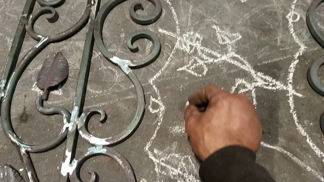 кованые перила,сборка,художественная ковка,кованые изделия,кондуктор,кузня смотреть онлайн