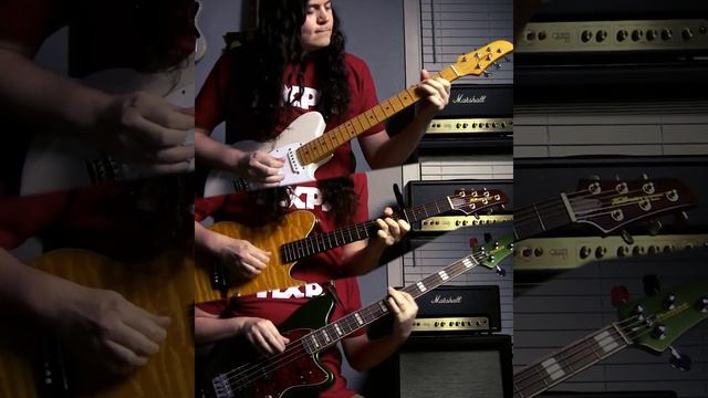 Simple, Starving To Be Safe - Daphne Loves Derby (Instrumental Guitar & Bass Cover) 🎸 смотреть онлайн