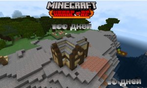 Выживание в Minecraft хардкор. Построил новую базу