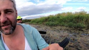 От озера Каспля вниз по течению