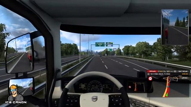#ETS2 Euro Truck Simulator 2 | 160KM/H with Trailer| Volvo Truck | 2021 | 16 смотреть онлайн