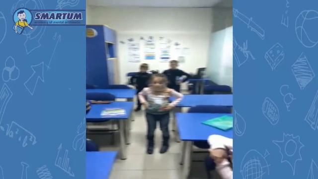 Ментальная арифметика SMARTUM, разминка на уроке, Борисполь. смотреть онлайн