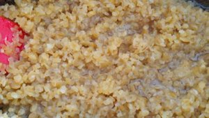 Булгур с сухофруктами