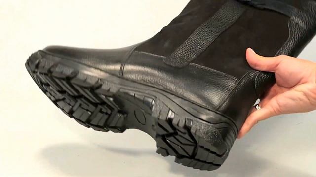 Унты монголки высокие мужские Мирунт Л312 черный смотреть онлайн