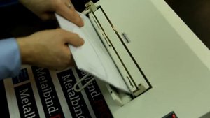 Переплетный аппарат OPUS MB 300 EL-OFFICE - мгновенный переплет презентаций без усилий