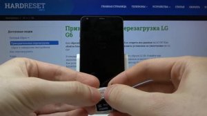 Как вставить Сим-карту и карту памяти на LG G6 — начальная настройка