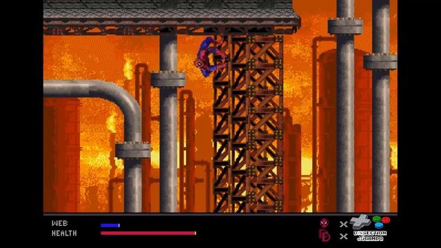 Spider-Man: Web of Fire - 32X [Longplay] смотреть онлайн