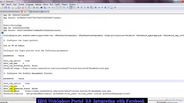 IBM WebSphere Portal 8.0 Integration with Facebook or OpenId смотреть онлайн