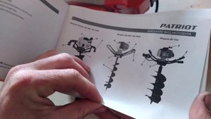 Мотобур Патриот. Сборка. Запуск. Работа.