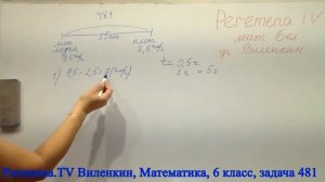 Виленкин, Математика, 6 класс, задача 481