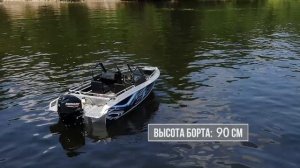 Промо-видео Вельбот-51 на воде.