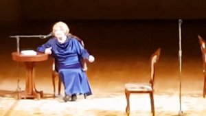 Татьяна Доронина читает стихотворение С. Есенина "Песнь собаке"