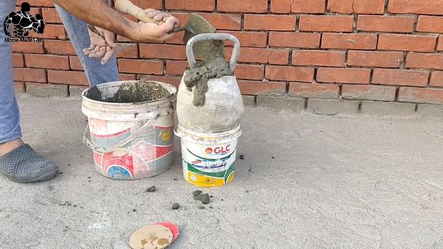 how to make kettelbell dumbbell from cement at home كيف تصنع دامبل كيتل بل في المنزل بأبسط الأدوات смотреть онлайн