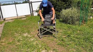 AIKANG Кресло складное рыболовное с подлокотниками. Обзор товара