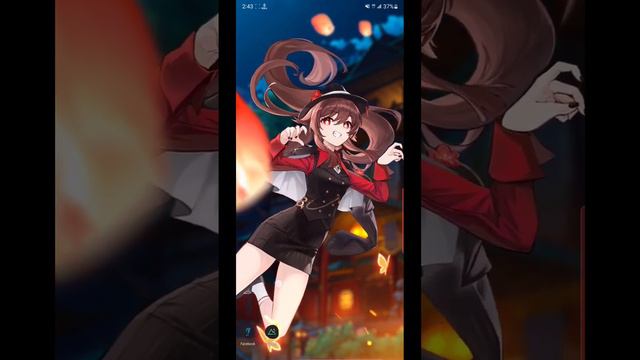 Hu Tao Live Wallpaper | Oneplus Genshin Edition | #genshinmobile