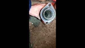 Вставка вместо нейтрализатора, ремонт выхлопной системы.