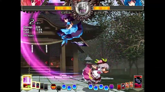 Johannes女神オブヨハネス (Komachi) vs Tian Shin Hanテンシンハン (Tenshi) | Touhou Hisoutensoku смотреть онлайн