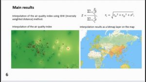 42. Information System of Air Quality Assessment Using Data Interpolation from Ground Stations