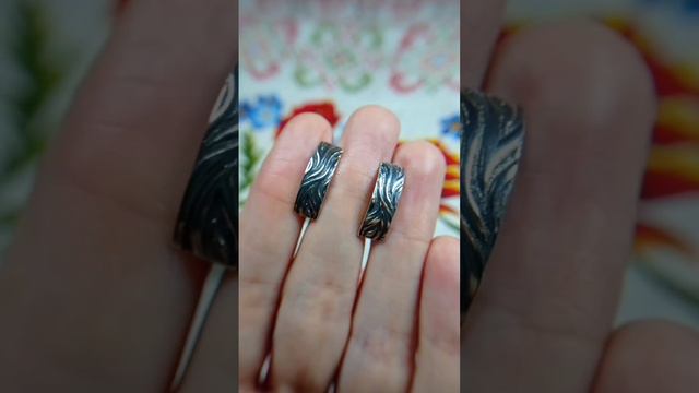 Серебряные серьги