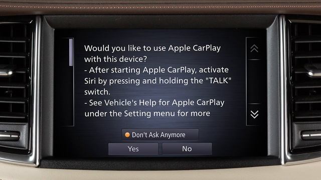 2023 INFINITI QX55 - Apple CarPlay® смотреть онлайн